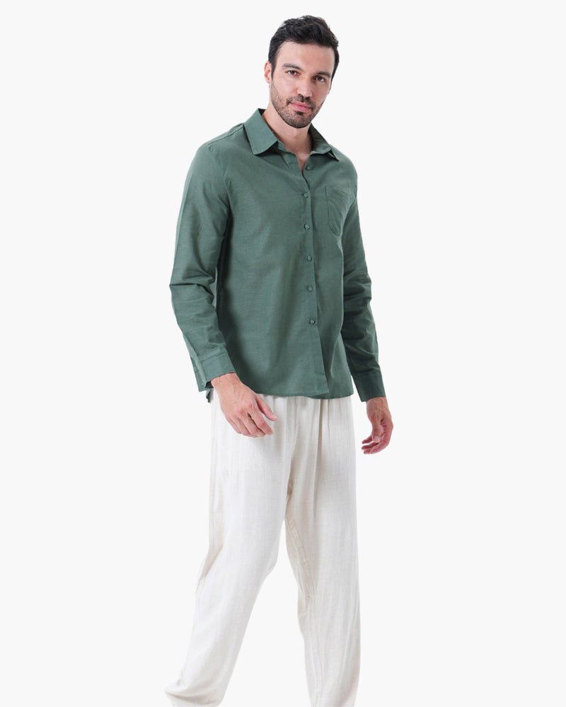 Cape Town - 100% Linen Shirt - SANVELIER SHOP