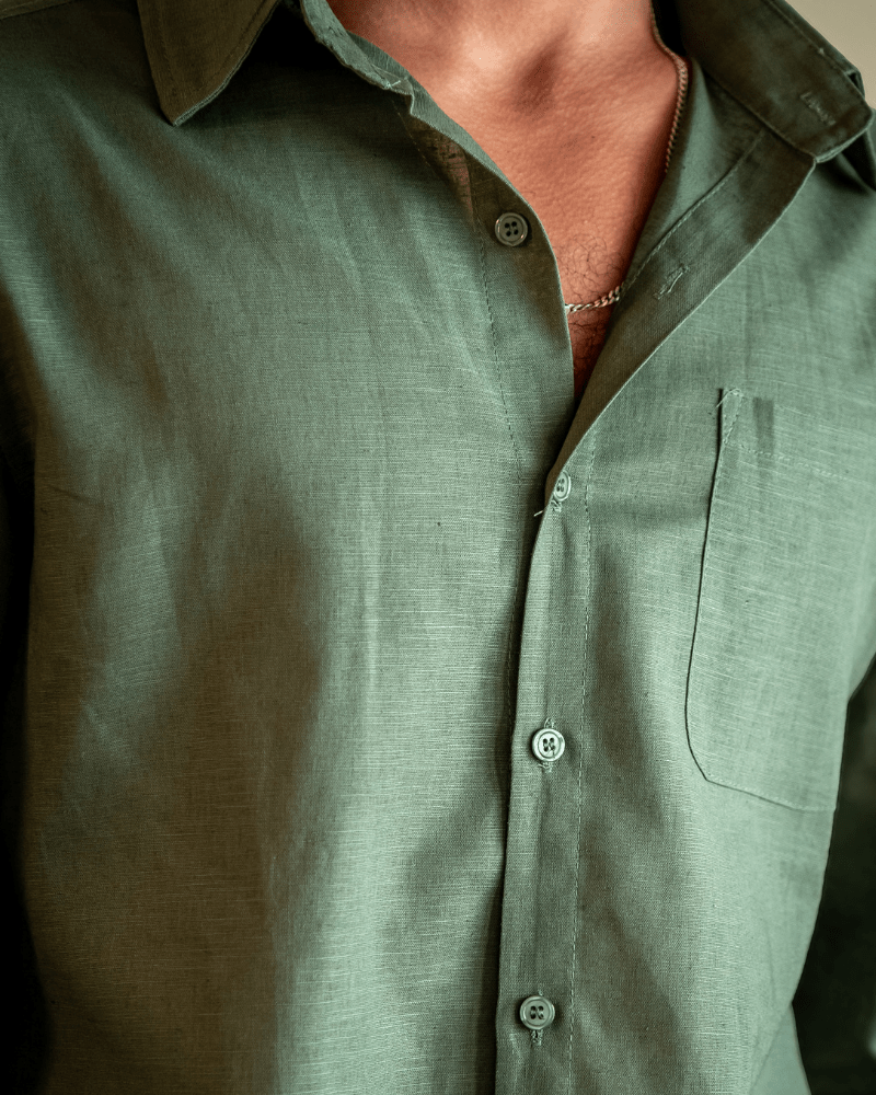 Cape Town - 100% Linen Shirt - SANVELIER SHOP