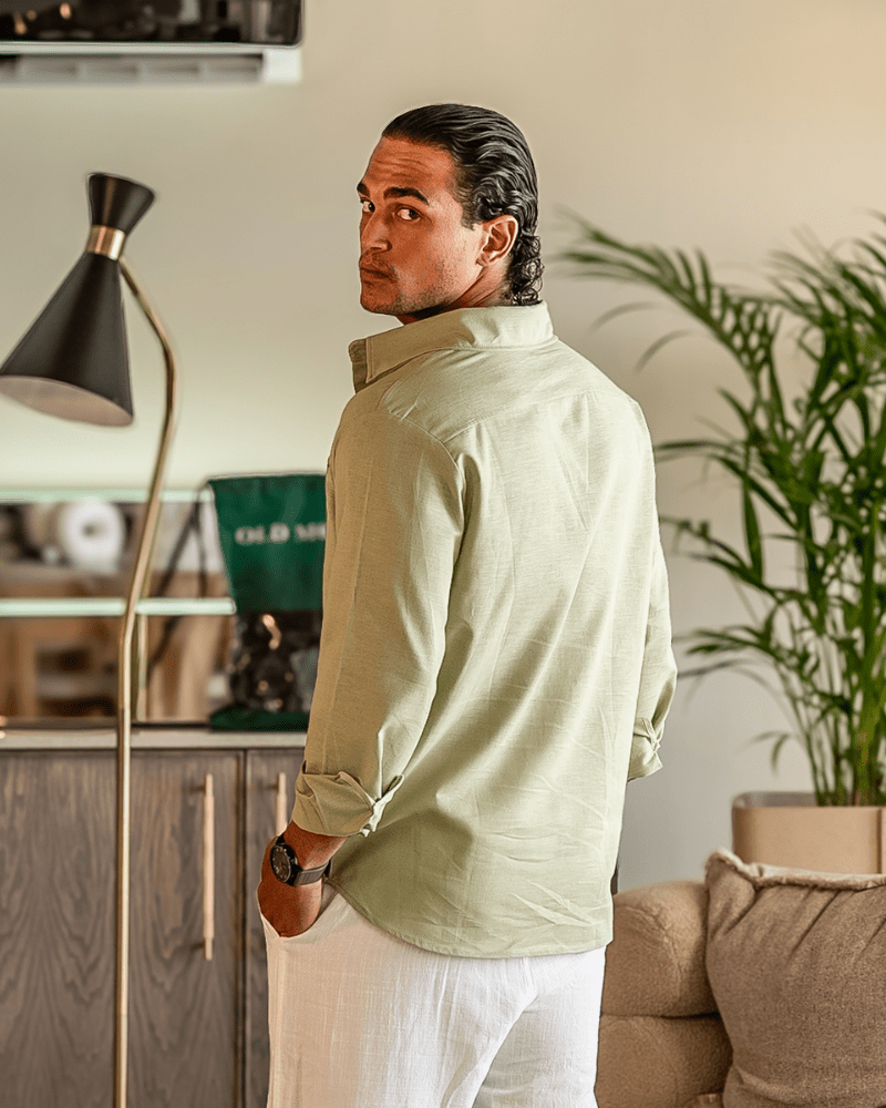 Cape Town - 100% Linen Shirt - SANVELIER SHOP