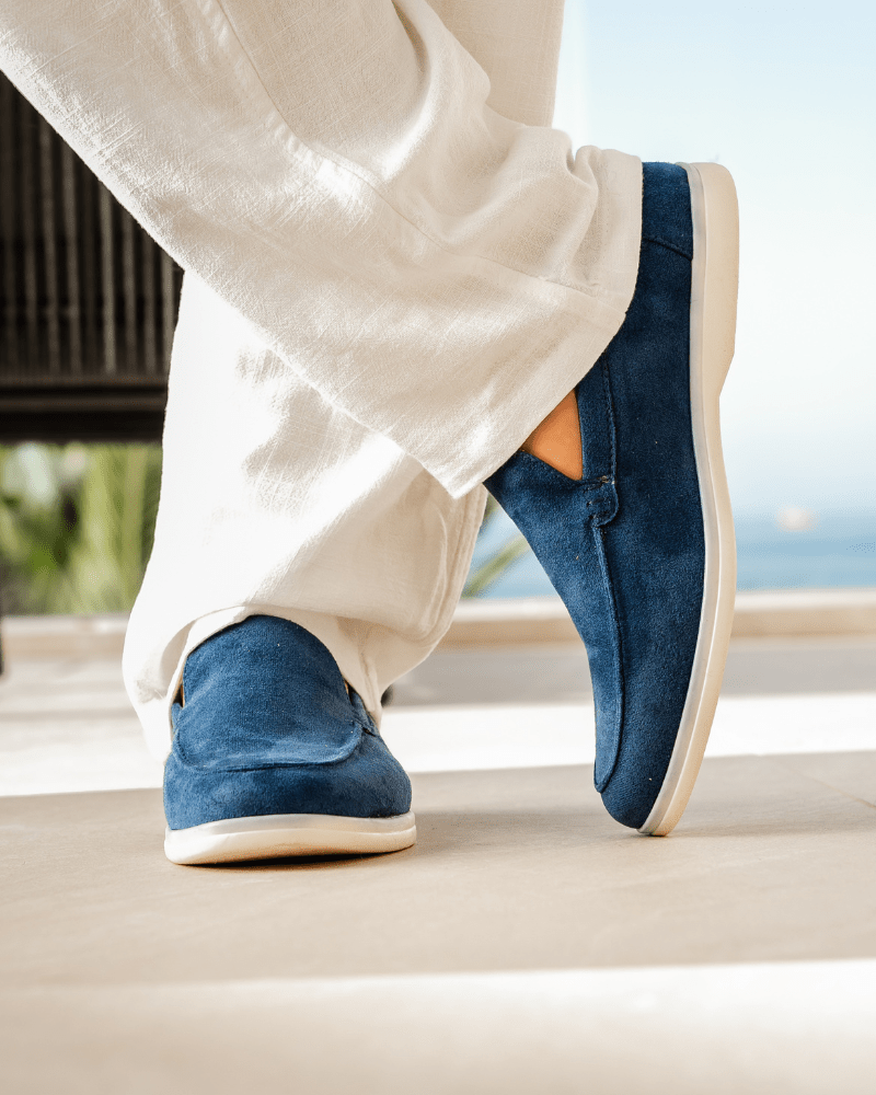 Old Money Suede Loafers - SANVELIER SHOP