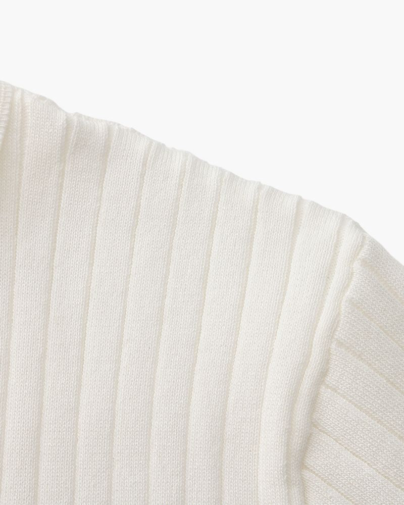 Premium Ribbed Polo - SANVELIER SHOP