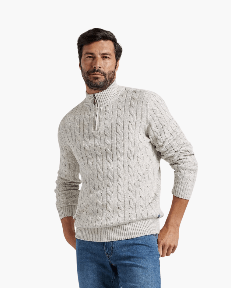 Verbier Half Zip Sweater - SANVELIER SHOP