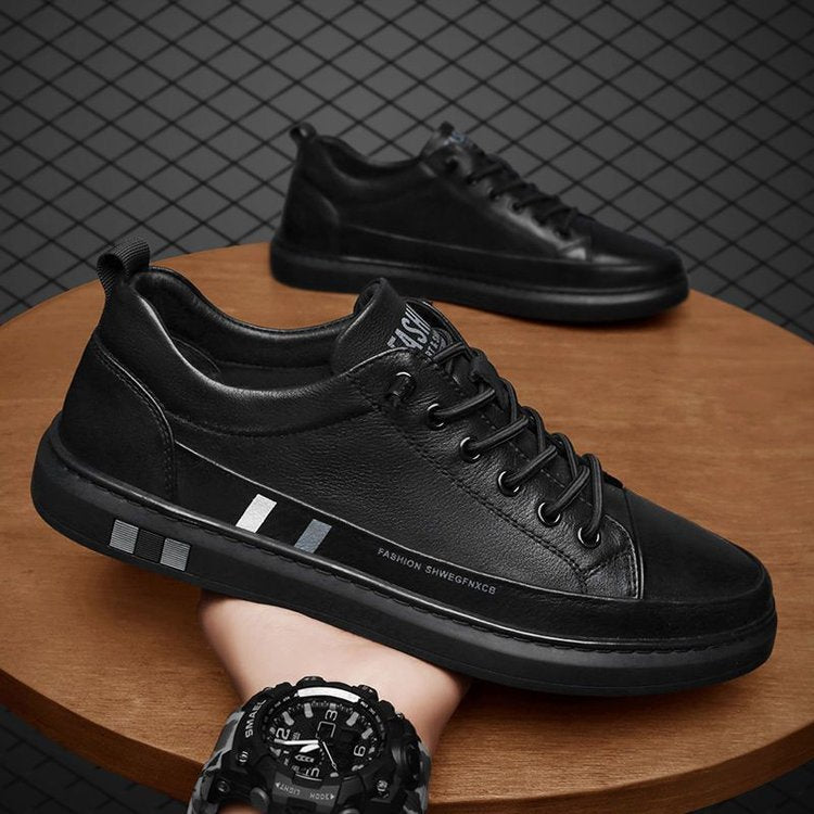 Casual genuine leather shoes - SANVELIER SHOP