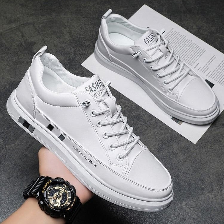 Casual genuine leather shoes - SANVELIER SHOP