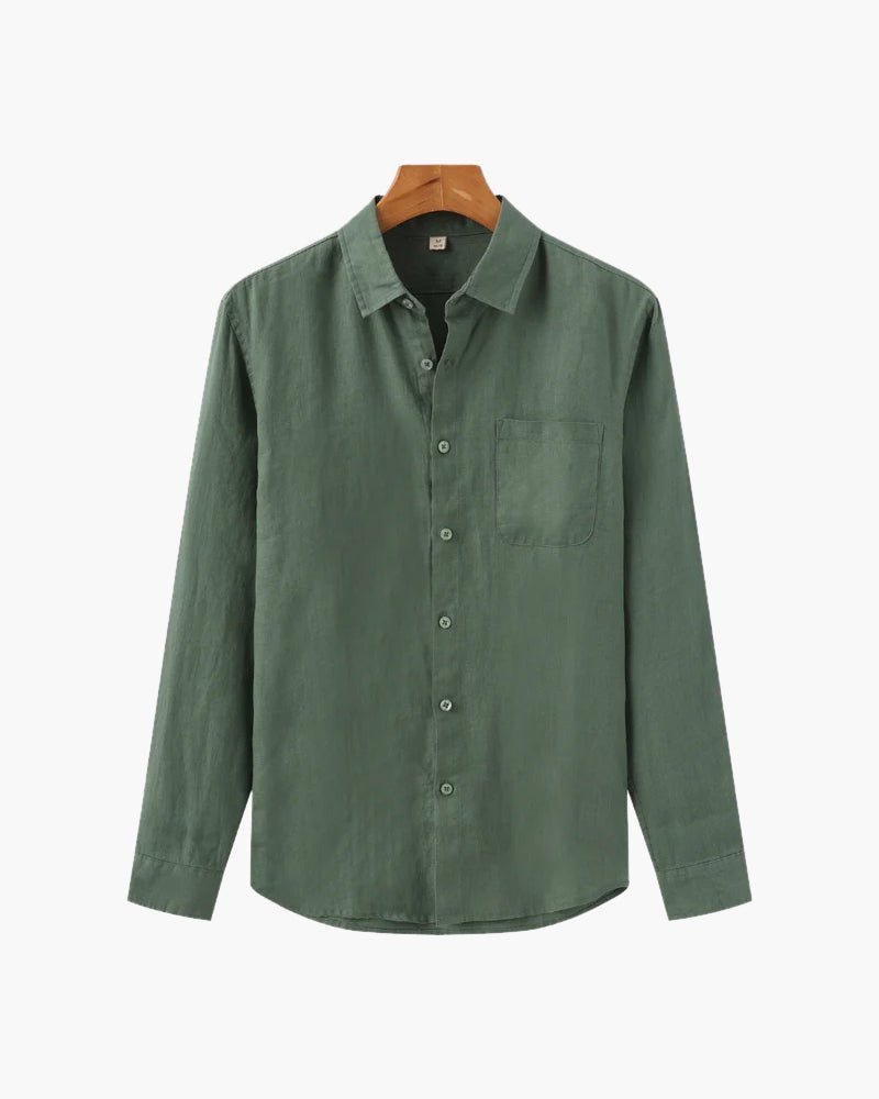 Cape Town - 100% Linen Shirt - SANVELIER SHOP
