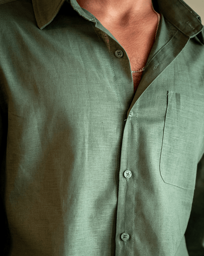 Cape Town - 100% Linen Shirt - SANVELIER SHOP