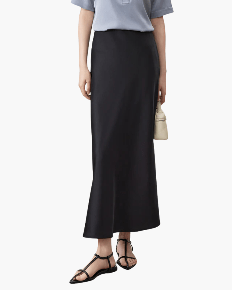 Old Money Silk Skirt - SANVELIER SHOP
