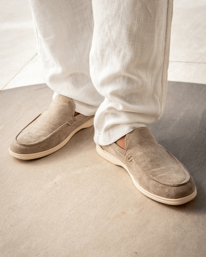Old Money Suede Loafers - SANVELIER SHOP