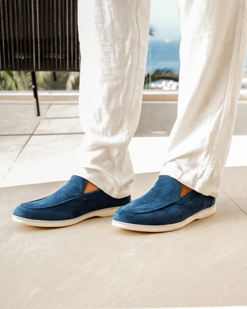 Old Money Suede Loafers - SANVELIER SHOP