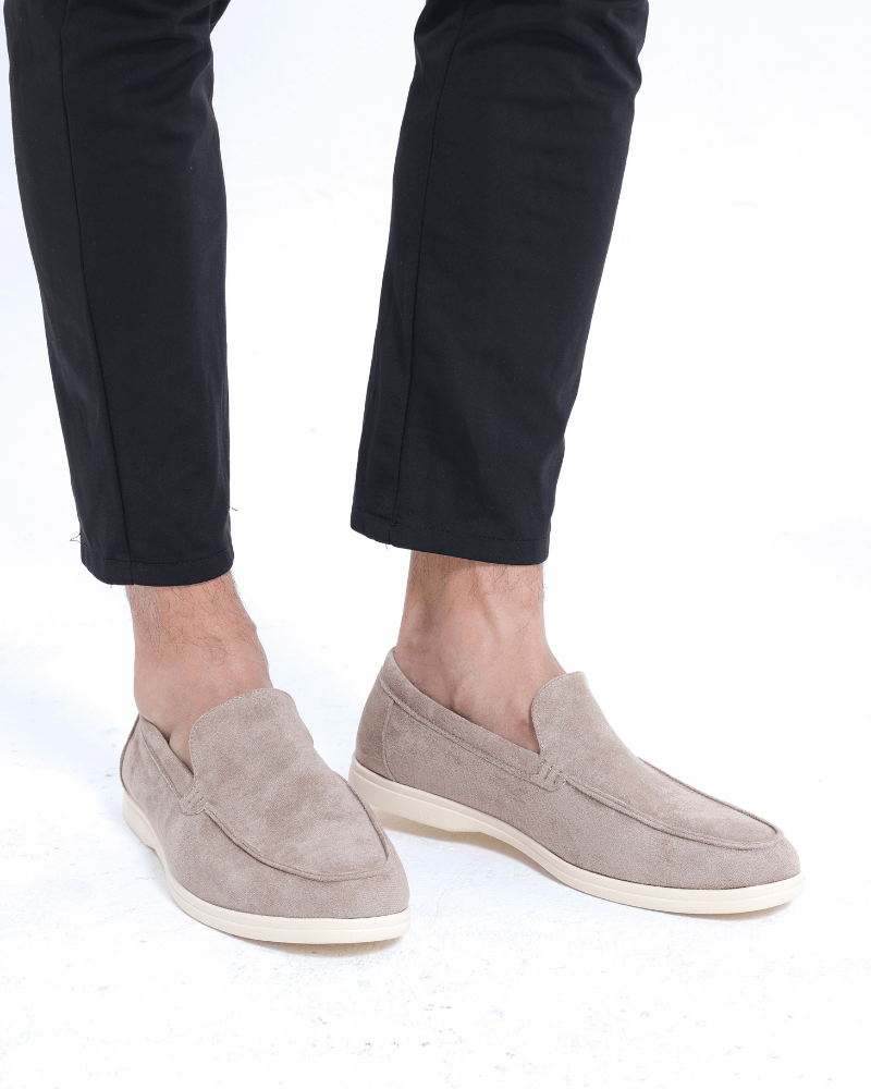 Old Money Suede Loafers - SANVELIER SHOP