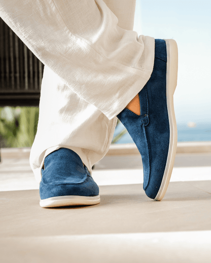 Old Money Suede Loafers - SANVELIER SHOP