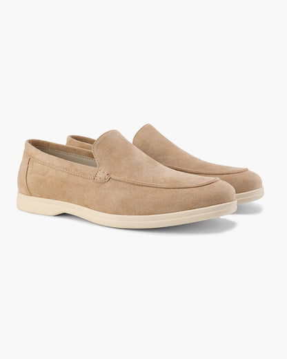 Old Money Suede Loafers - SANVELIER SHOP
