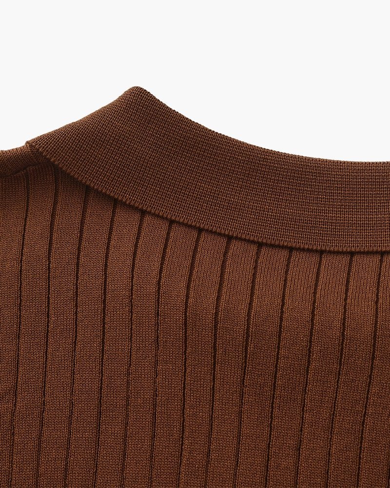 Premium Ribbed Polo - SANVELIER SHOP