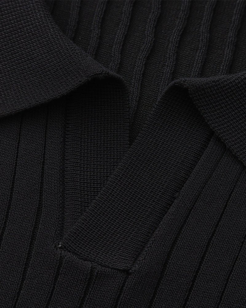 Premium Ribbed Polo - SANVELIER SHOP
