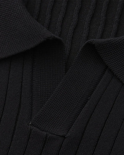 Premium Ribbed Polo - SANVELIER SHOP