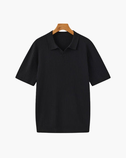 Premium Ribbed Polo - SANVELIER SHOP