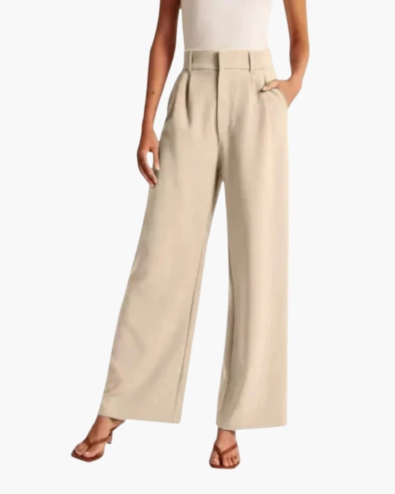 Serena Wide - Leg Trousers - SANVELIER SHOP