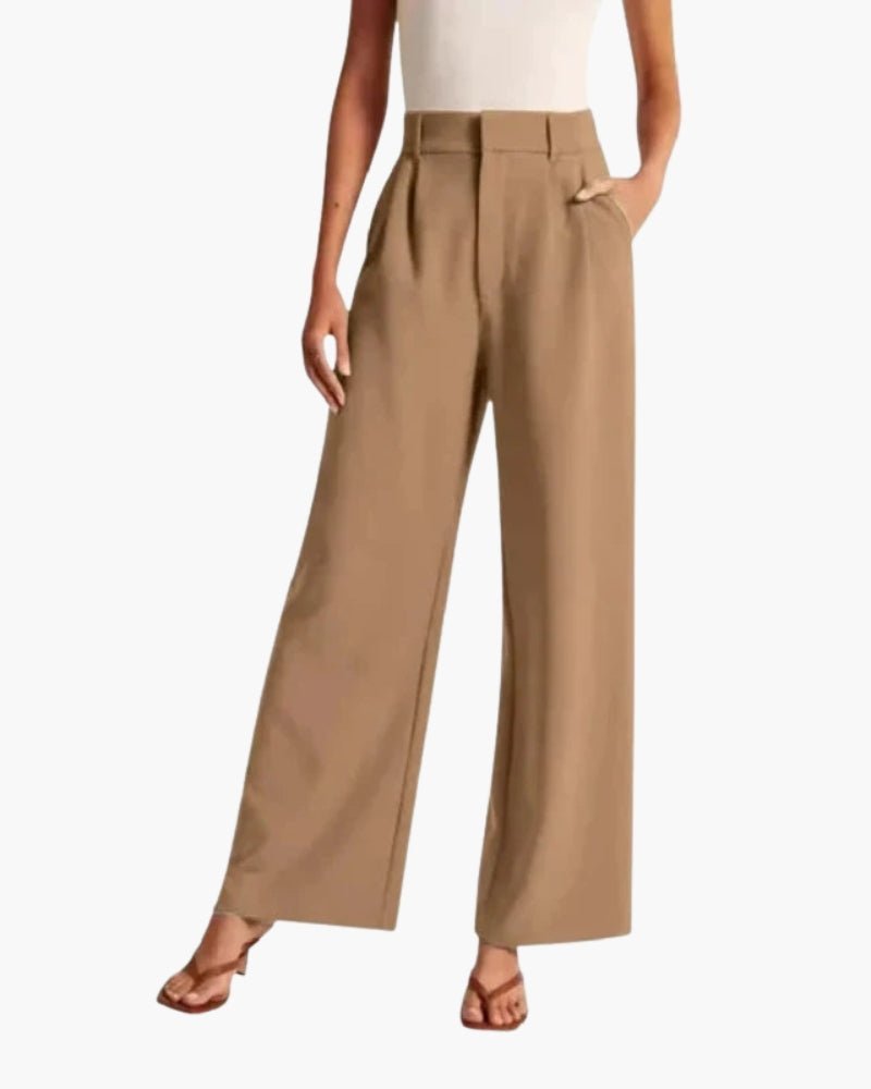 Serena Wide - Leg Trousers - SANVELIER SHOP