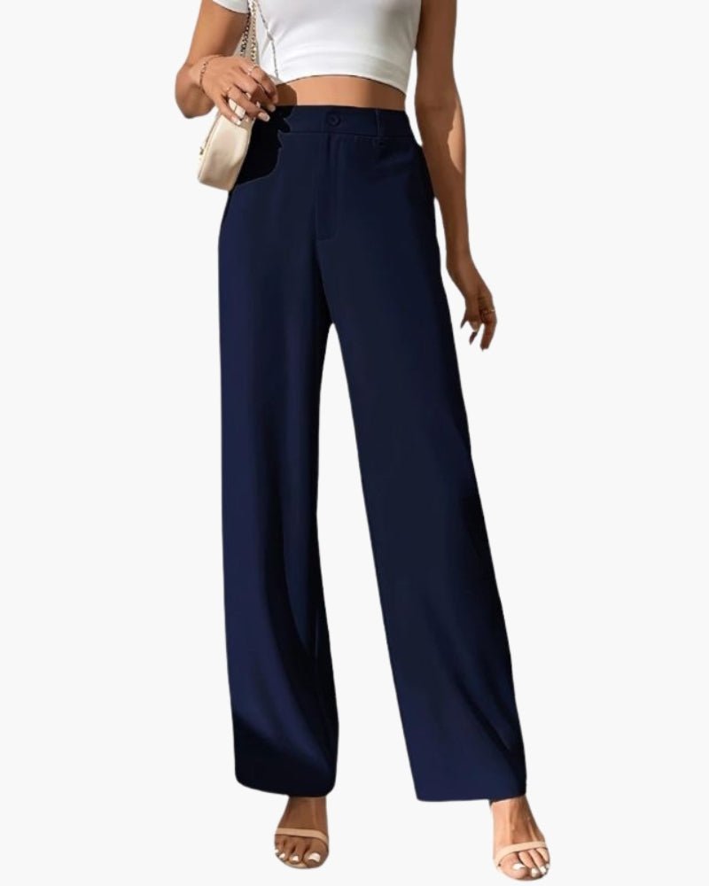 Serena Wide - Leg Trousers - SANVELIER SHOP
