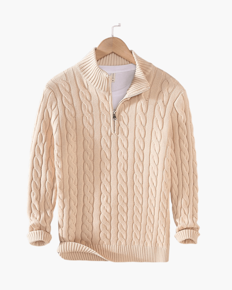 Verbier Half Zip Sweater - SANVELIER SHOP