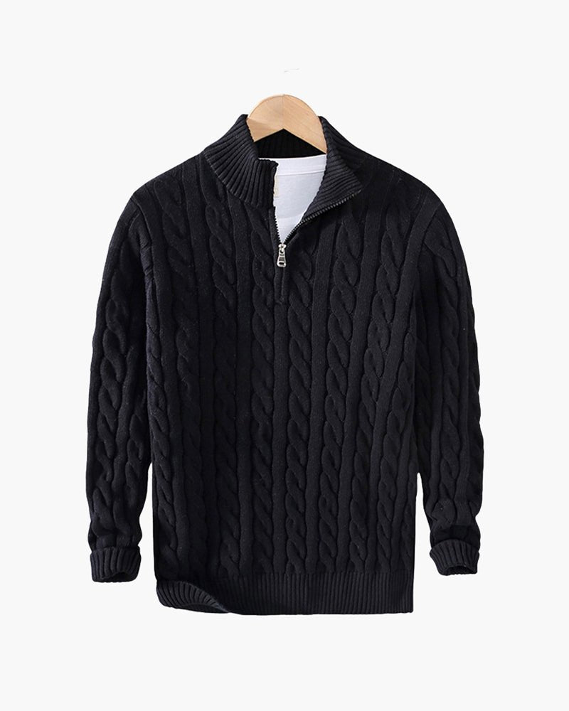 Verbier Half Zip Sweater - SANVELIER SHOP