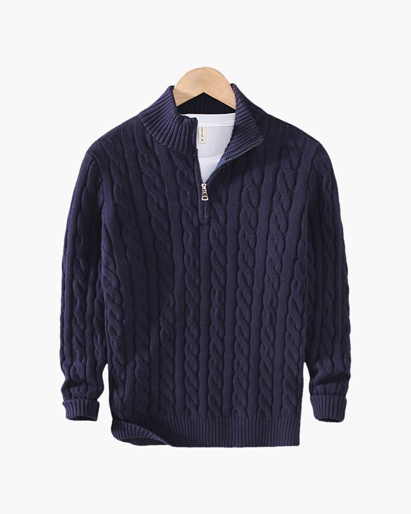 Verbier Half Zip Sweater - SANVELIER SHOP