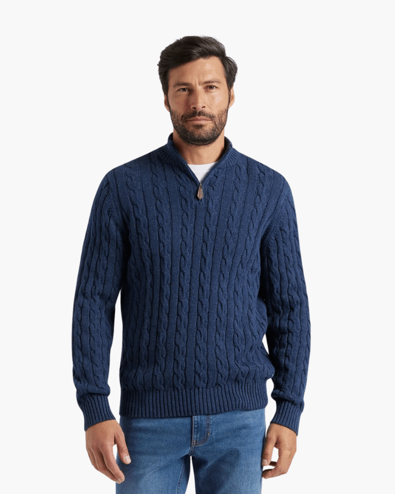 Verbier Half Zip Sweater - SANVELIER SHOP
